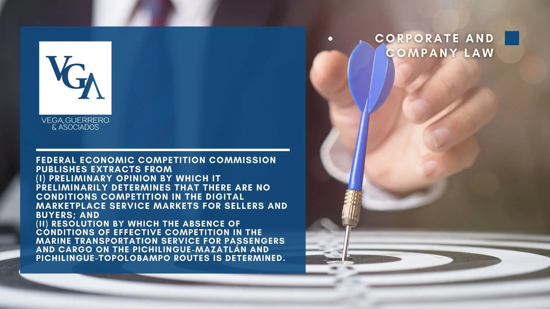 Read more about the article Federal Economic Competition Commission publishes extracts from (i) Preliminary Opinion by which it preliminarily determines that there are no conditions competition in the digital Marketplace service markets for Sellers and Buyers; and (ii) Resolution by which the absence of conditions of effective competition in the Marine Transportation Service for Passengers and Cargo on the Pichilingue-Mazatlán and Pichilingue-Topolobampo routes is determined.