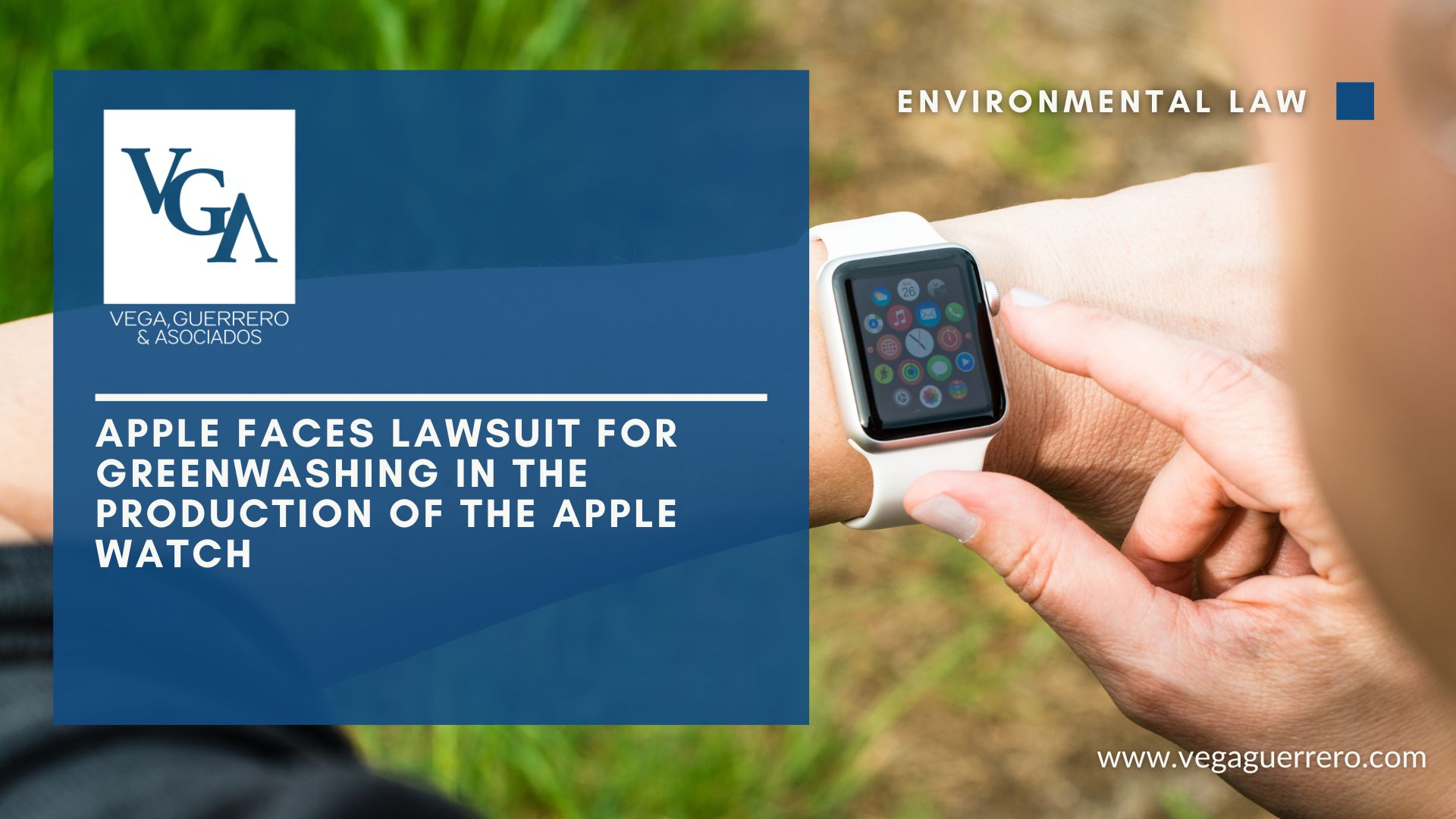 Read more about the article Apple faces lawsuit for greenwashing in the production of the Apple Watch